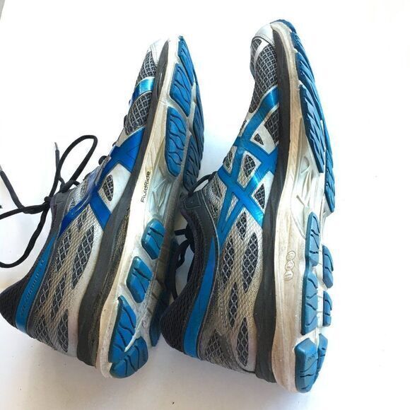 ASICS Gel-Cumulus 17 Mens Size 13 Running Shoes Athletic Blue Gray Lace Up T5D4N - Picture 5 of 5